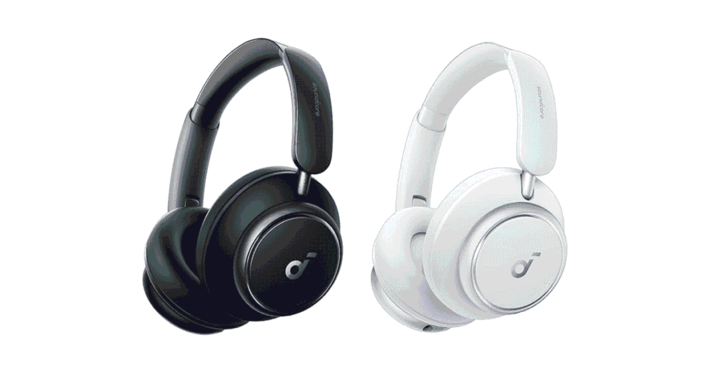 Soundcore by Anker Space Q45 Adaptive Active Noise Cancelling Headphones, Reduce Noise by Up to 98%, 50H Playtime, App Control, LDAC Hi-Res Wireless Audio, Comfortable Fit, Clear Calls, Bluetooth 5.3